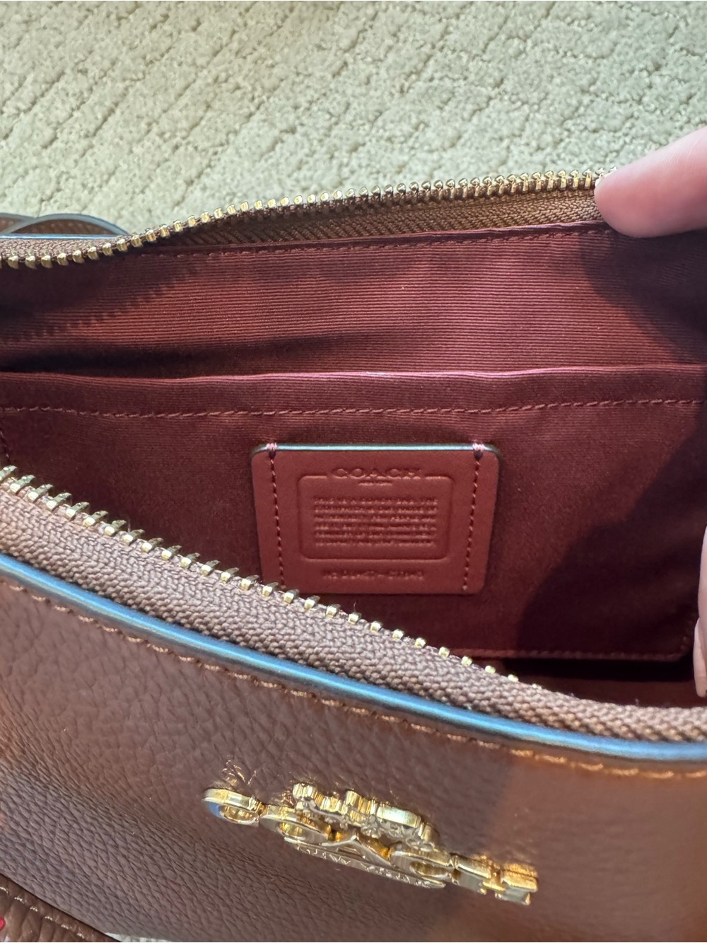 Coach Teri Shoulder Bag - Picture 4 of 7